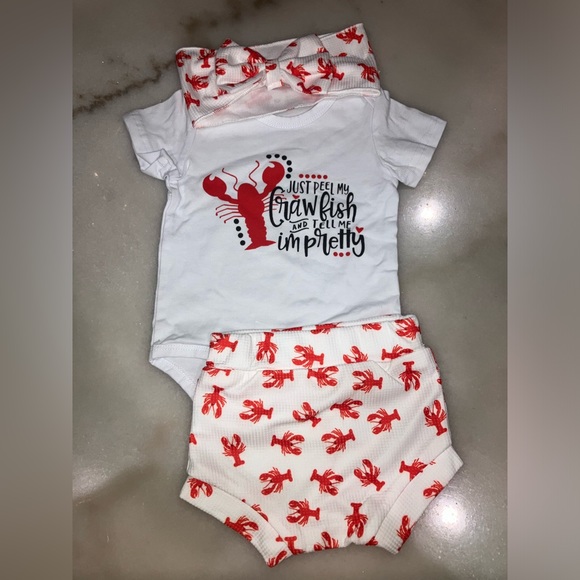 NEW 3 Piece Crawfish Boil Outfit - Picture 1 of 5